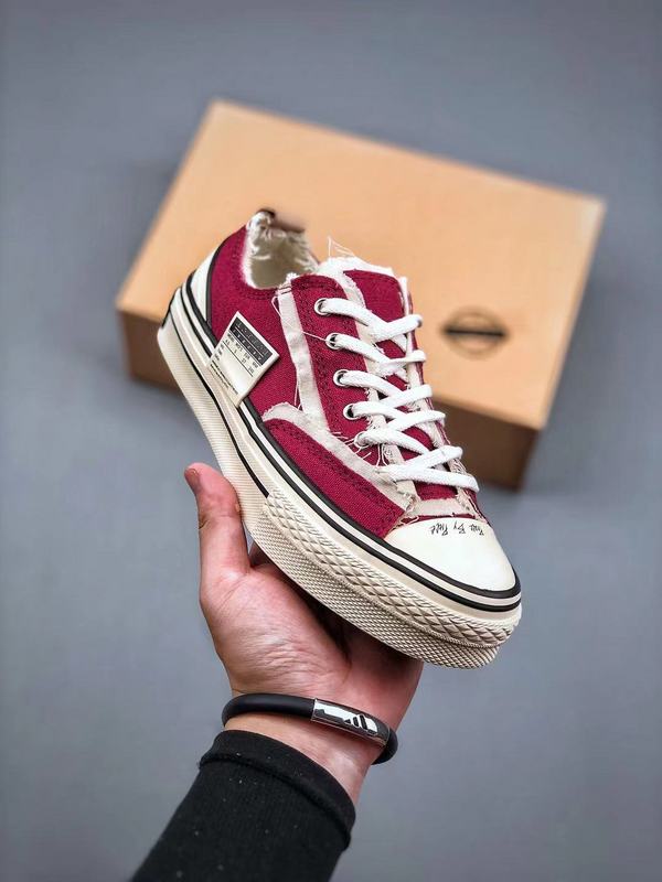 Wu Jianhao Vessel G.O.P. LOW deconstructs overlapping thick bottom and low-end high-to-high canvas sulfur shoe 31-39-bb61a462